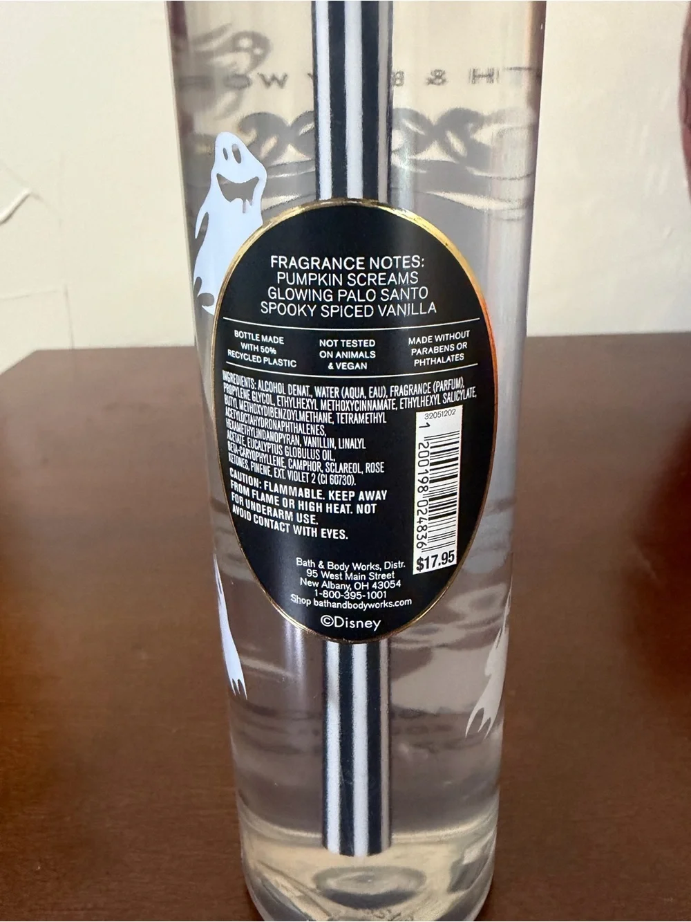 Bath & Body Works Jack Skellington 5 Piece Set Nightmare Before Christmas